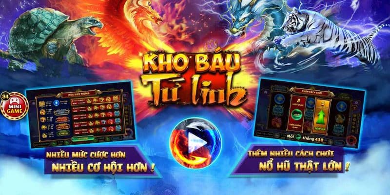 Những tính năng nổi bật trong Nổ hũ Tứ Linh